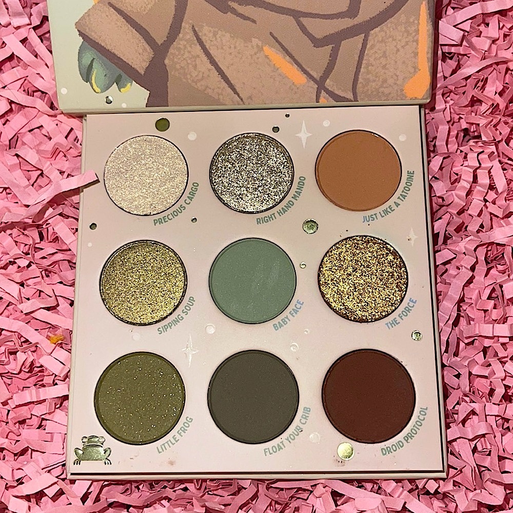 🍒BOGO50%🍒 🆕💚COLOURPOP x STAR WARS: Mandalorian The Child Palette - Picture 4 of 11